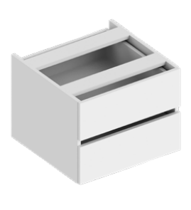 Блок ящиков для шкафов-купе (600) (Велес, СН) (белый лофт)